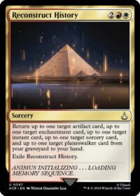 Reconstruct History (Foil) - Uncommon - #97 - Inglés (AC)