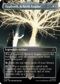 Yggdrasil, Rebirth Engine (Borderless) (Foil) - Mythic - #126 - Inglés (AC)
