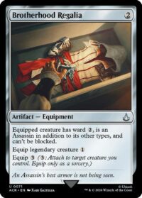 Brotherhood Regalia (Foil) - Uncommon - #71 - Inglés (AC)