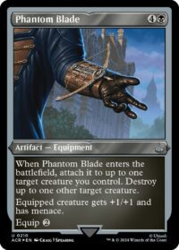 Phantom Blade (Foil Etched) - Uncommon - #210 - Inglés (AC)