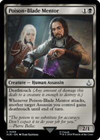 Poison-Blade Mentor - Uncommon - #288 - Inglés (AC)