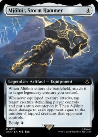 Mjolnir, Storm Hammer (Extended Art) (Foil) - Rare - #170 - Inglés (AC)