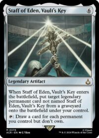 Staff of Eden, Vault's Key (Foil) - Mythic - #76 - Inglés (AC)
