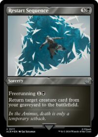 Restart Sequence (Foil Etched) - Uncommon - #211 - Inglés (AC)