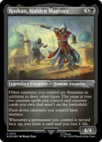 Roshan, Hidden Magister (Foil Etched) - Uncommon - #212 - Inglés (AC)