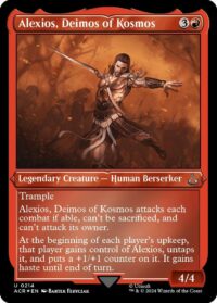 Alexios, Deimos of Kosmos (Foil Etched) - Uncommon - #214 - Inglés (AC)