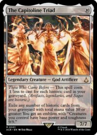 The Capitoline Triad (Foil) - Mythic - #1 - Inglés (AC)
