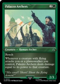 Palazzo Archers (Foil Etched) - Uncommon - #222 - Inglés (AC)