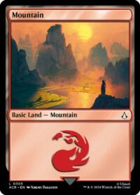 Mountain (Foil) - Land - #305 - Inglés (AC)