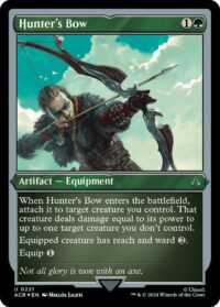 Hunter's Bow (Foil Etched) - Uncommon - #221 - Inglés (AC)