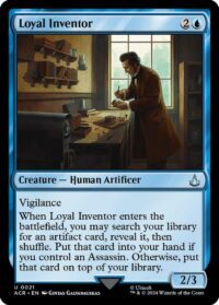 Loyal Inventor (Foil) - Uncommon - #21 - Inglés (AC)