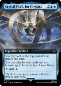 Crystal Skull, Isu Spyglass (Extended Art) (Foil) - Rare - #158 - Inglés (AC)