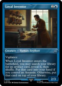 Loyal Inventor (Foil Etched) - Uncommon - #194 - Inglés (AC)