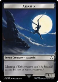Assassin // Treasure Double-Sided Token (Foil) - Token - #4 // 6 - Inglés (AC)