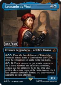 Leonardo da Vinci (Italian) (Serial Numbered) - Mythic - #118 - Inglés (AC)
