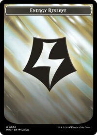 Energy Reserve (Ripple Foil) // Servo Double-Sided Token - #36 // 33 - Token - Inglés