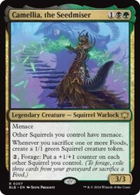 Camellia, the Seedmiser (Foil) - #207 - Rare - Inglés
