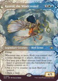 Kastral, the Windcrested (Showcase) (Foil) - #335 - Rare - Inglés