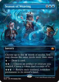 Season of Weaving (Borderless) - #283 - Mythic - Inglés