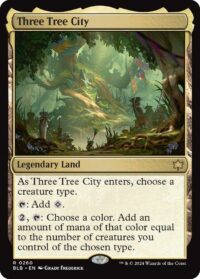 Three Tree City (Foil) - #260 - Rare - Inglés