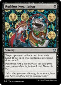 Ruthless Negotiation (Foil) - #108 - Uncommon - Inglés