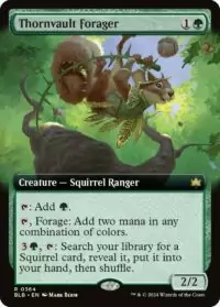 Thornvault Forager (Extended Art) (Foil) - #364 - Rare - Inglés