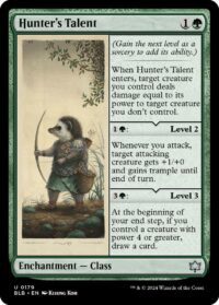 Hunter's Talent (Foil) - #179 - Uncommon - Inglés