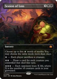 Season of Loss (Borderless) - #284 - Mythic - Inglés