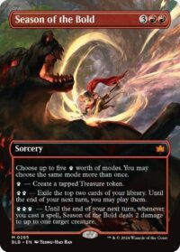 Season of the Bold (Borderless) - #285 - Mythic - Inglés