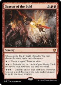 Season of the Bold (Foil) - #152 - Mythic - Inglés