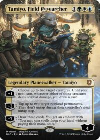 Tamiyo, Field Researcher (Borderless) (CD) - #100 - Mythic - Inglés