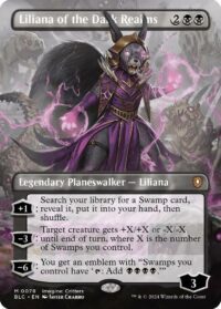 Liliana of the Dark Realms (Borderless) (Foil) (CD) - #78 - Mythic - Inglés