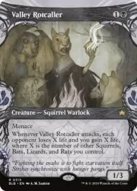 Valley Rotcaller (Showcase) (Foil) - #313 - Rare - Inglés