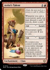 Artist's Talent (Foil) - #124 - Rare - Inglés