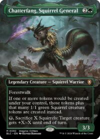Chatterfang, Squirrel General (Borderless) (Foil) (CD) - #82 - Mythic - Inglés