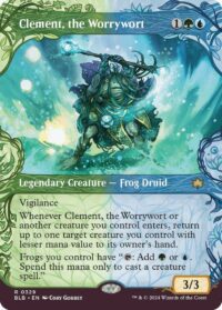 Clement, the Worrywort (Showcase) (Foil) - #329 - Rare - Inglés
