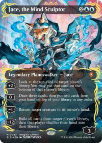Jace, the Mind Sculptor (Borderless) (Raised Foil) (CD) - #93 - Mythic - Inglés