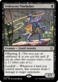 Iridescent Vinelasher (Foil) - #99 - Rare - Inglés