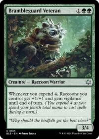Brambleguard Veteran (Foil) - #165 - Uncommon - Inglés