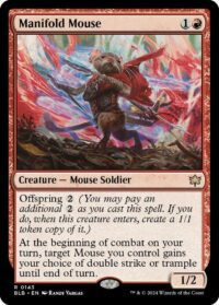 Manifold Mouse (Foil) - #143 - Rare - Inglés