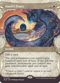 Dawn's Truce (Showcase) - #295 - Rare - Inglés