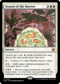 Season of the Burrow (Foil) - #29 - Mythic - Inglés