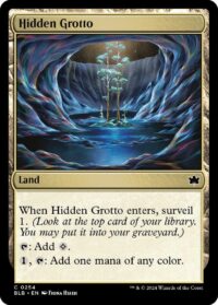 Hidden Grotto (Foil) - #254 - Common - Inglés