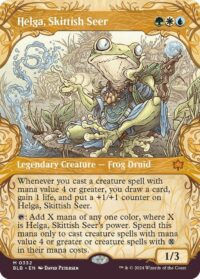 Helga, Skittish Seer (Showcase) (Foil) - #332 - Mythic - Inglés
