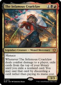 The Infamous Cruelclaw (Foil) - #219 - Mythic - Inglés