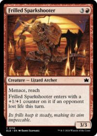 Frilled Sparkshooter - #136 - Common - Inglés