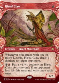 Hired Claw (Showcase) (Foil) - #317 - Rare - Inglés