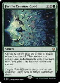 For the Common Good (Foil) - #172 - Rare - Inglés