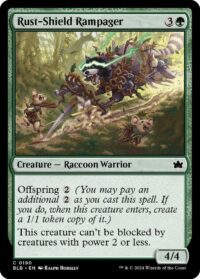 Rust-Shield Rampager (Foil) - #190 - Common - Inglés