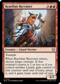 Reptilian Recruiter (Foil) - #149 - Uncommon - Inglés